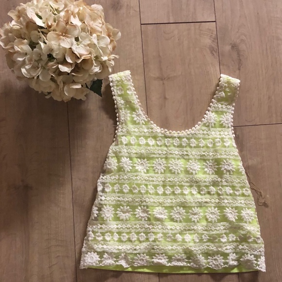 Yellow Neon Summer Top - Picture 1 of 1